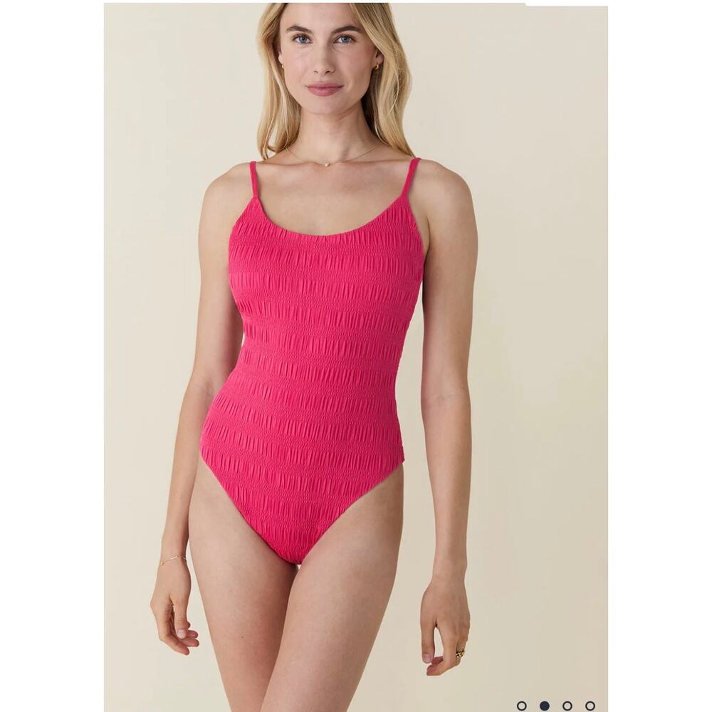NWOT Andie Swim Lucaya One Piece Bright Begonia S